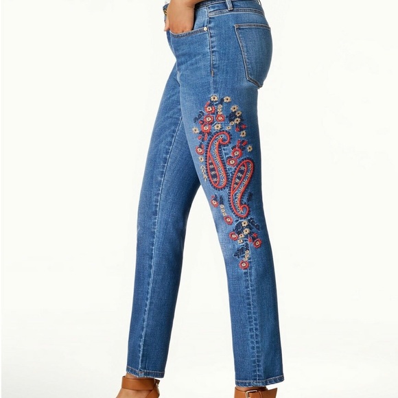 Tommy Hilfiger Denim - TOMMY HILFIGER 8 TRIBECA Embroidered PAISLEY